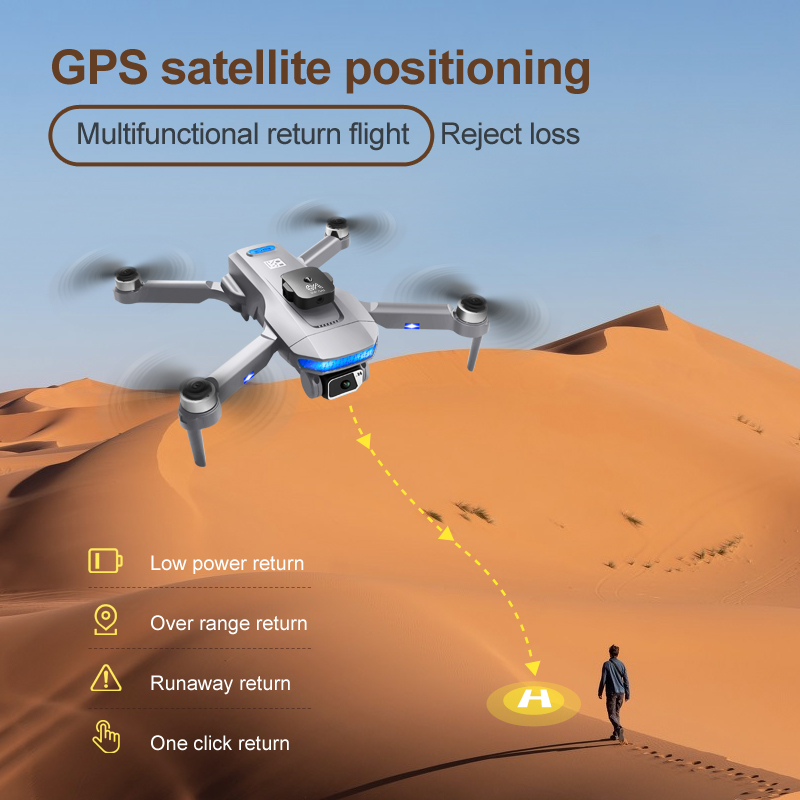 D8PRO Brushless GPS Drone, 6K  - Drone Gps Mount 评论和价格