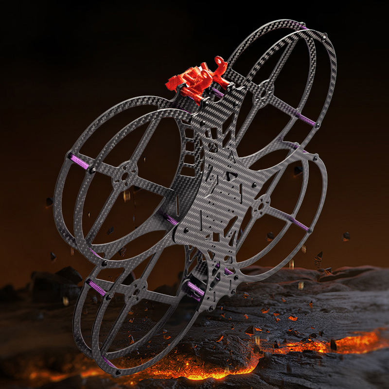 Flyroun 5 Inch Carbon Fiber FP - Drone Power Distribution Board 评论和价格