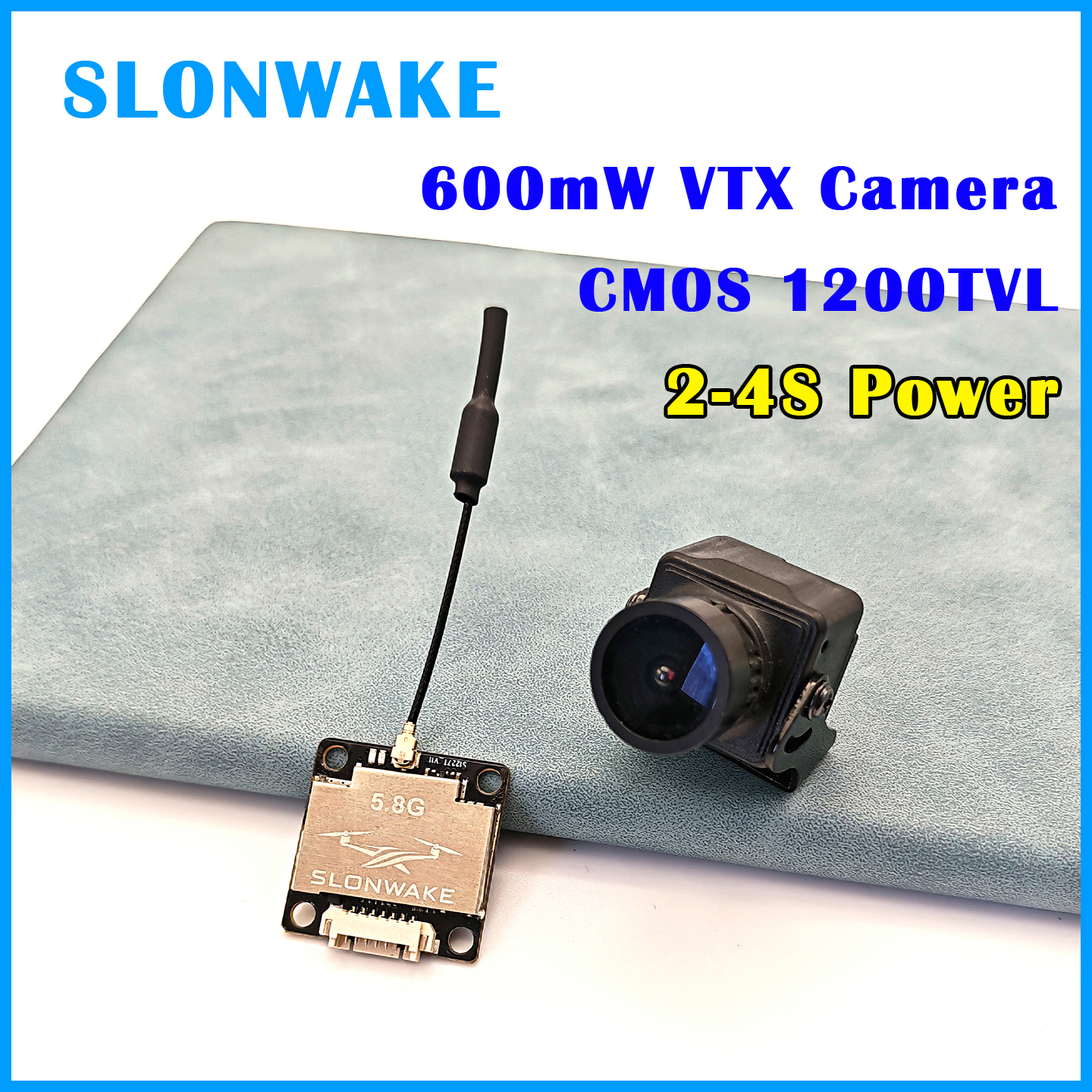 SLONWAKE Ready to use 5.8G 48C - Drone Frame 评论和价格