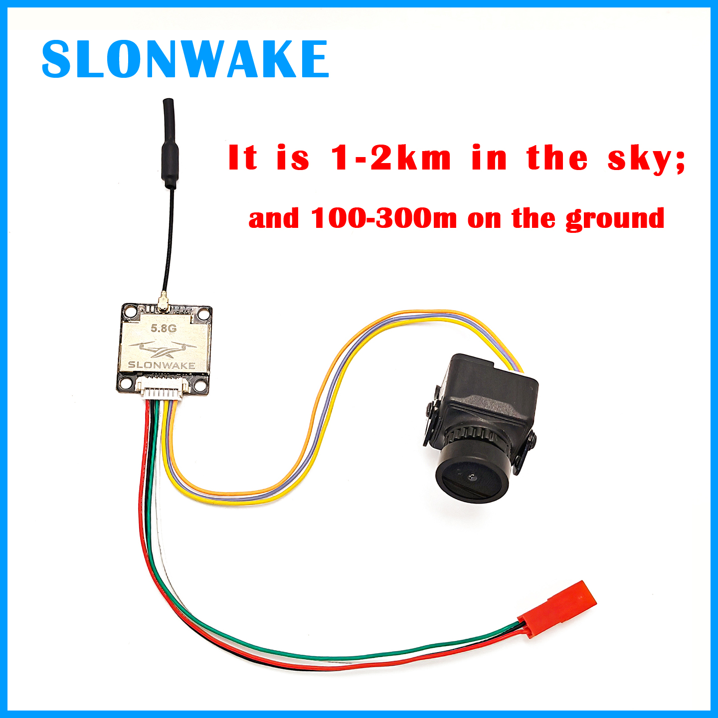 SLONWAKE Ready to use 5.8G 48C - Drone Frame 评论和价格