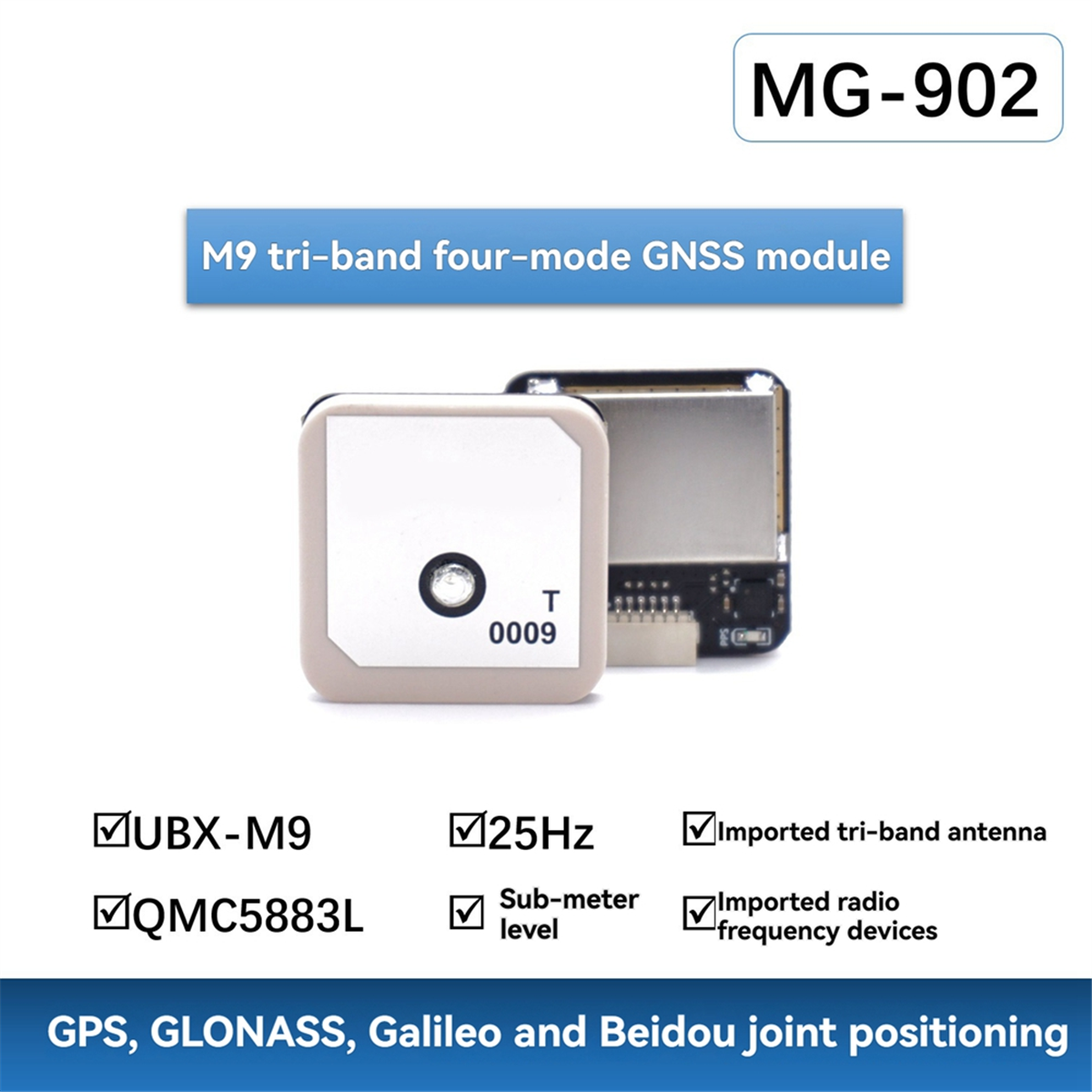 MG-902 M9N GPS Module with Com - Drone Compass 评论和价格
