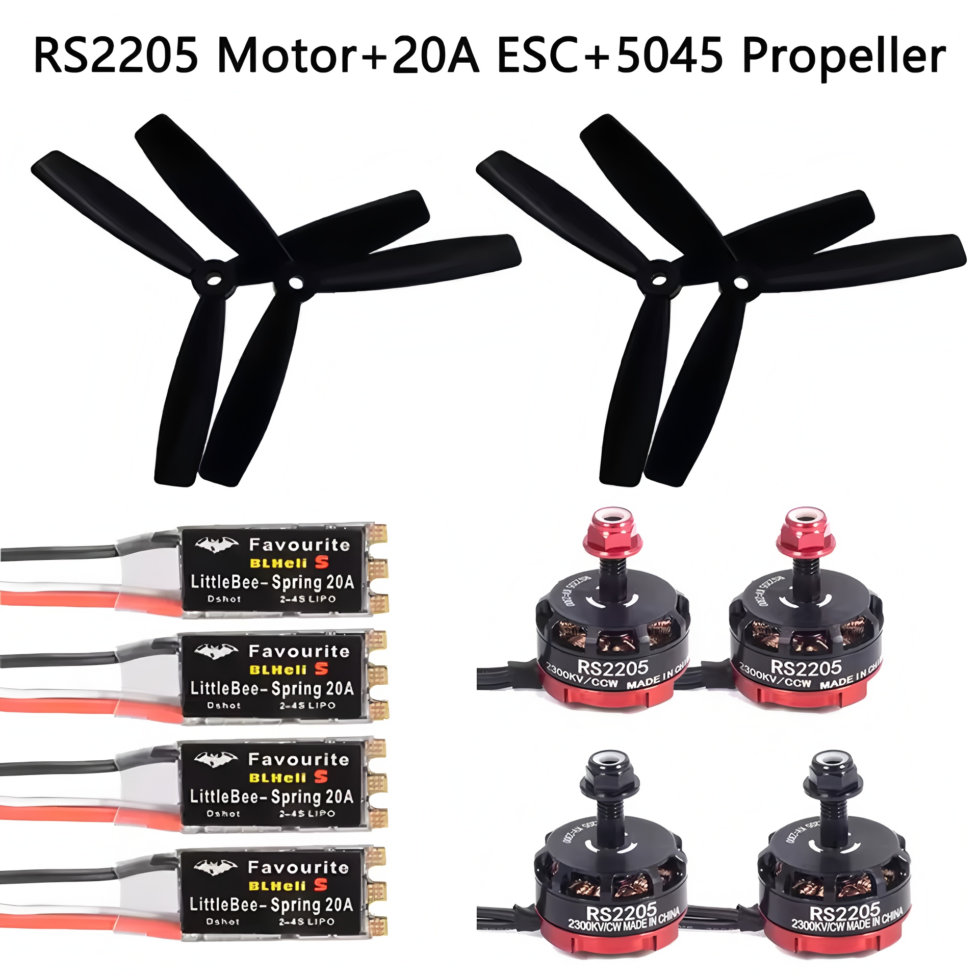 Brushless Motor RS2205 2300KV  - Drone Power Distribution Board 评论和价格