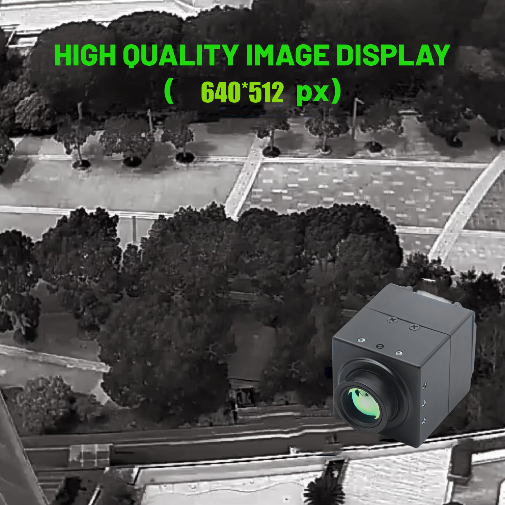 Uncooled 640x512 50Hz Radiomet - Drone Camera 评论和价格