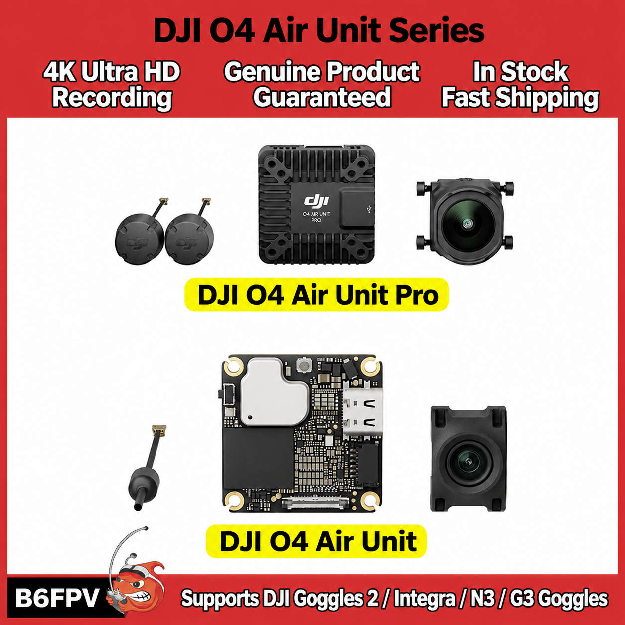 DJI O4 Air Unit Series Flagshi - Drone Camera 评论和价格