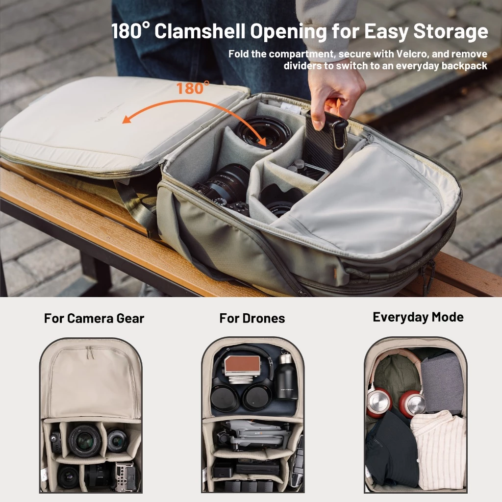 16L 22L Camera Backpack For So - Drone Camera 评论和价格